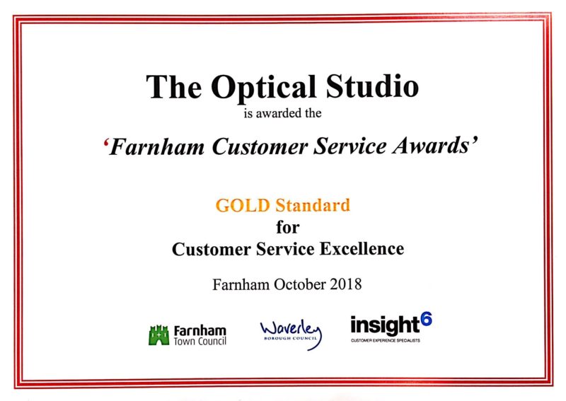 Optical Studio Award Farnham